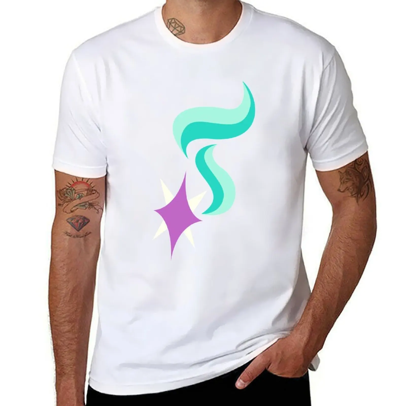 

T-Shirt man MLP t cotton Shooting Glimmer Cutie man for men Starlight Star Mark shirt g Magic t Sign Spell shirts