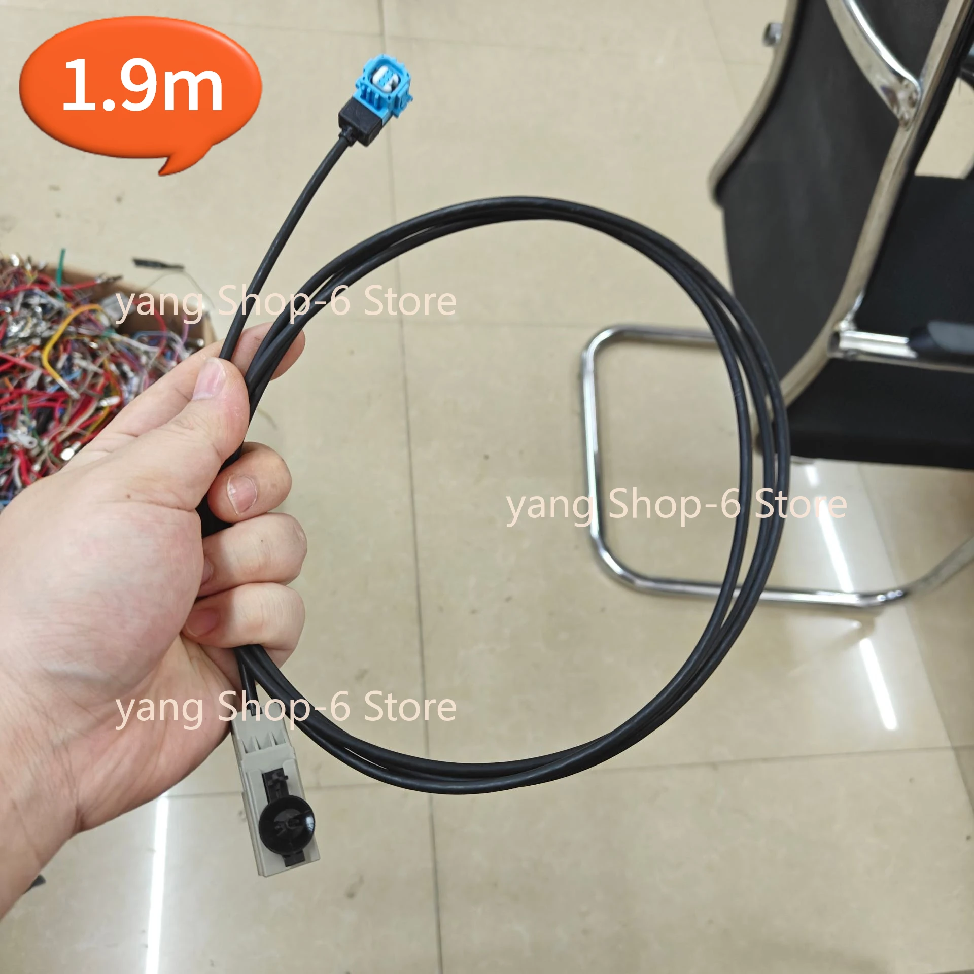 1pc Front Camera Harness Plug Reversing Image Module cable 190cm