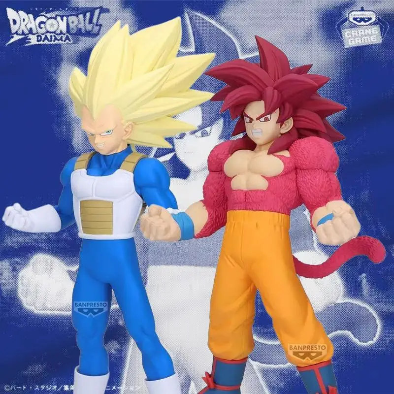 

Bandai Namco Banpresto Dragon Ball Super Saiyan Son Goku 4 Vegeta IV 3 Bejita Yonsei Фигурка Модель Коллекционный Орнамент Игрушка в подарок