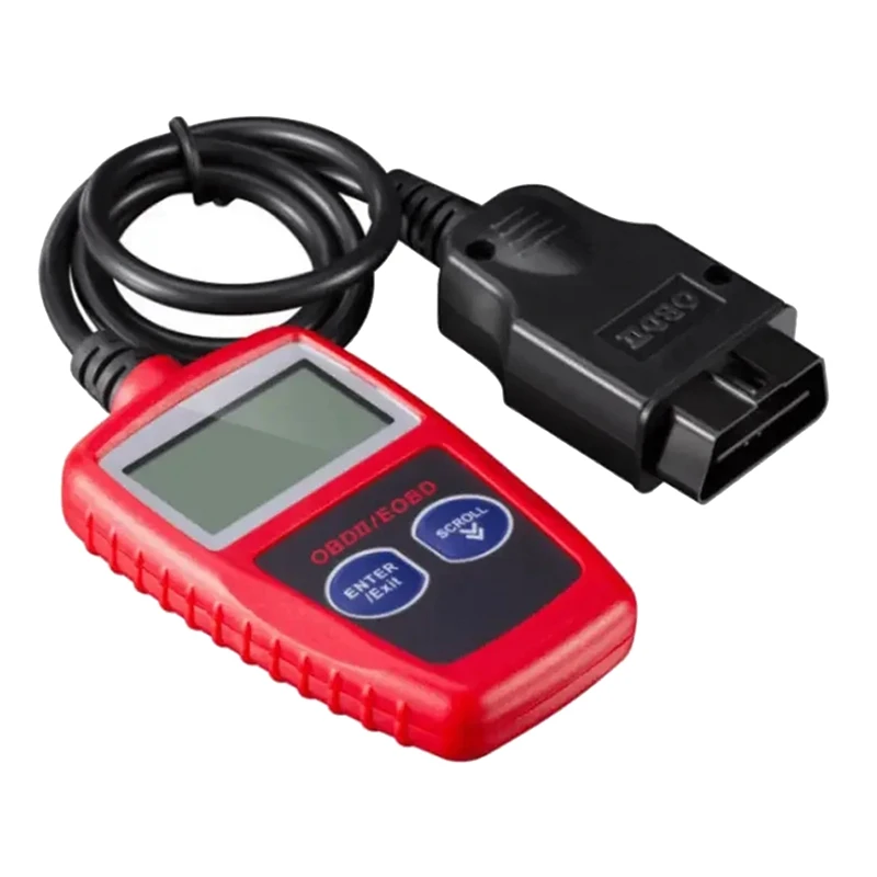 

1 Piece MS309 OBD2 Scanner Check Engine Light Fault Code Reader Red Plastic OBDII Diagnostic Scan Tool,A