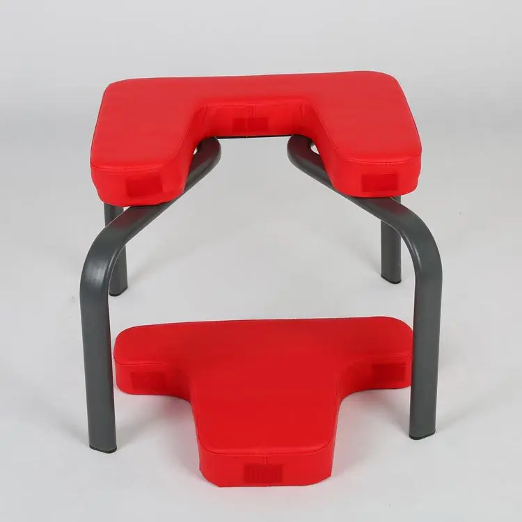 IN STOCK 2021 Yoga Headstand Bench Stand Yoga Chair Folding Handstand Stool Home Fitness Equipment