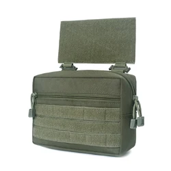 Edc nylon bolsa tática, organizador utilitário, ferramenta, faca, saco de armazenamento, impermeável, caça, edc