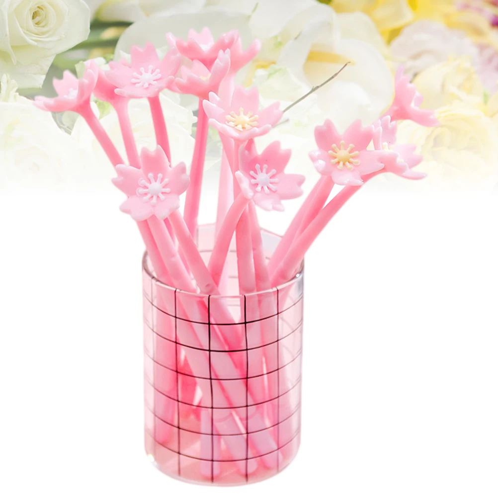 

12pcs Pink Gel Pens Silicone Pens For Students Creative Stationery School Office Supplies Flexible Ink Pen