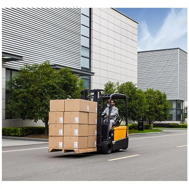 4-Wheel Electric Forklift 1.5 Ton for Hardware Warehouse Small Pallet Stacker Indoor Logistics Customized High Efficiency