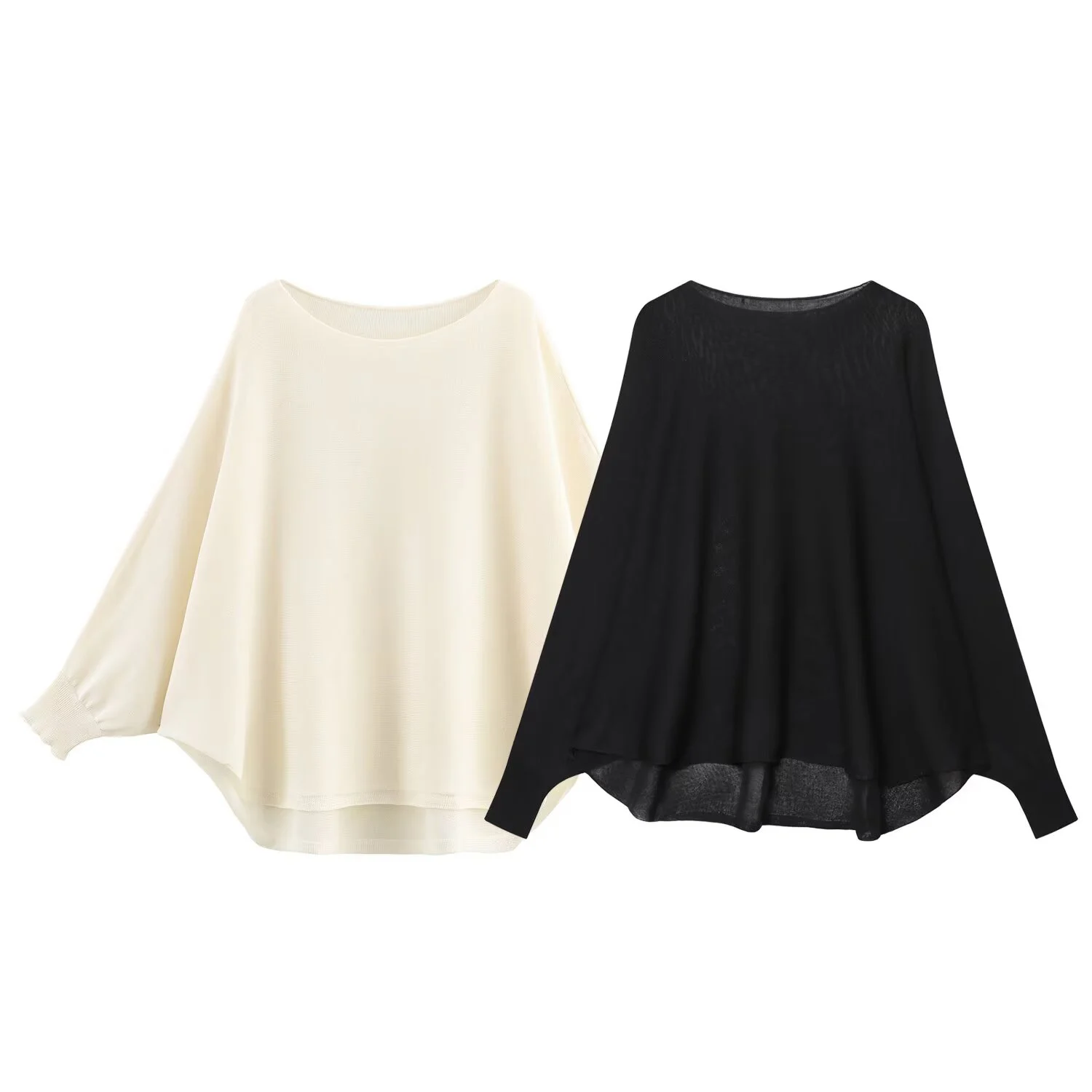 Nueva ropa de mujer de estilo europeo y americano en otoño de 2025, suéter de punto simple y versátil con aguja plana y un cuello