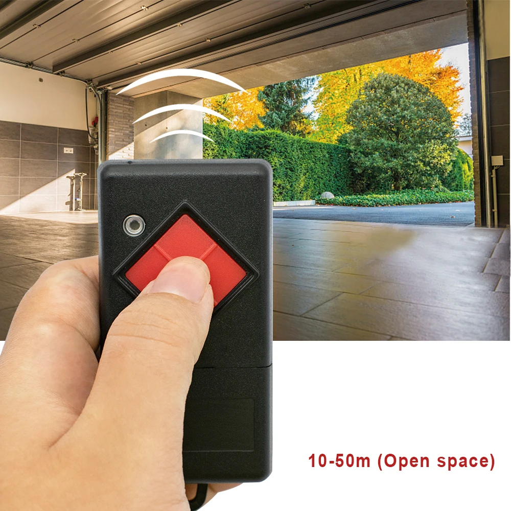 Imagem -03 - Dickert Garagem Controle Remoto Portão Porta Keyfob Transmissor Mahs40 Mahs4001 Mahs40-04 40.685mhz Botões