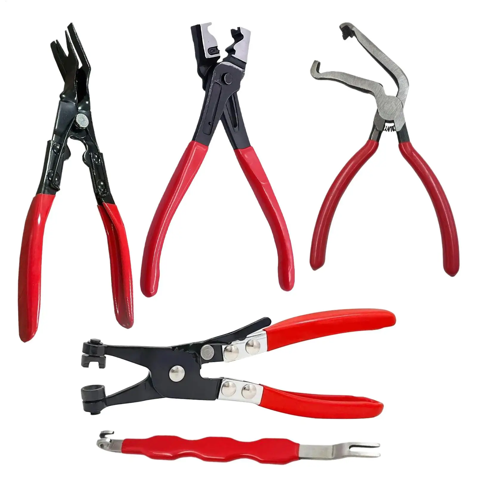 Car Connector Removal Tool 5-Piece Auto Repair Tools Automotive Electrical Connector Tool for Truck Suv Trailer Rv Sedan Garage