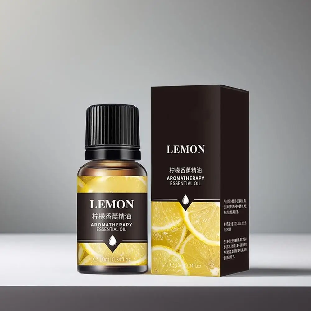 10ml Pure Natural Plant Essential Oil for Water Solubility Plaster Diffuser Humidifier Aromath Oil DIY Candle Soap Accessories