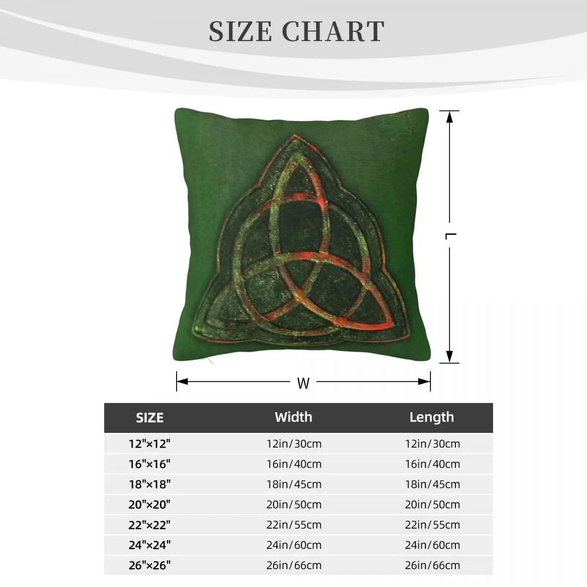 Book Of Shadows - Charmed Triquetra Design Pillow Cases Pillowcase 40X40 Cushion Cover 45*45 Pillow Case Pillow Cover