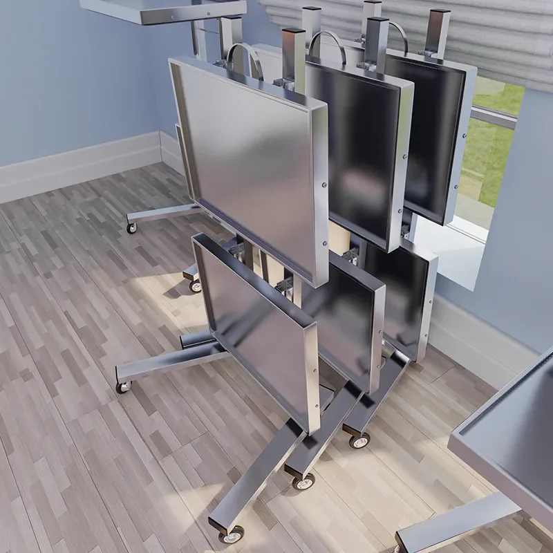 Stainless steel beauty salon bar cart trolley hair salon tools hair cutting hair folding special perm and dyeing cart