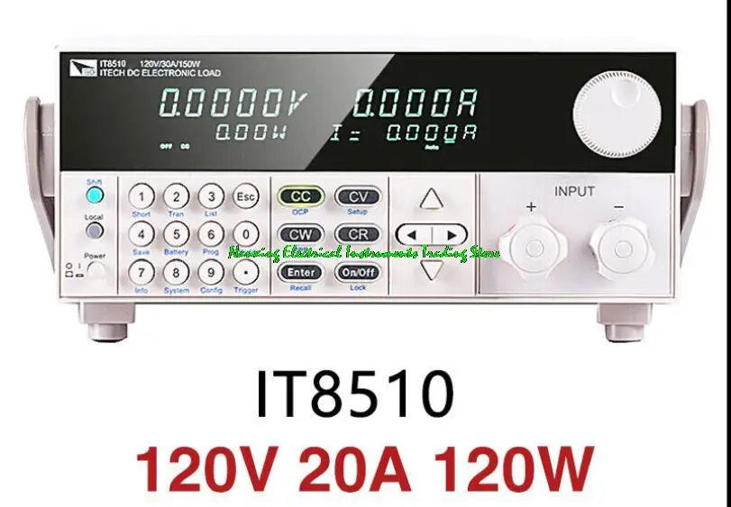 IT8510 single channel programmable DC electronic load 120V/20A/120W IT8511+ 120V/30A/150W