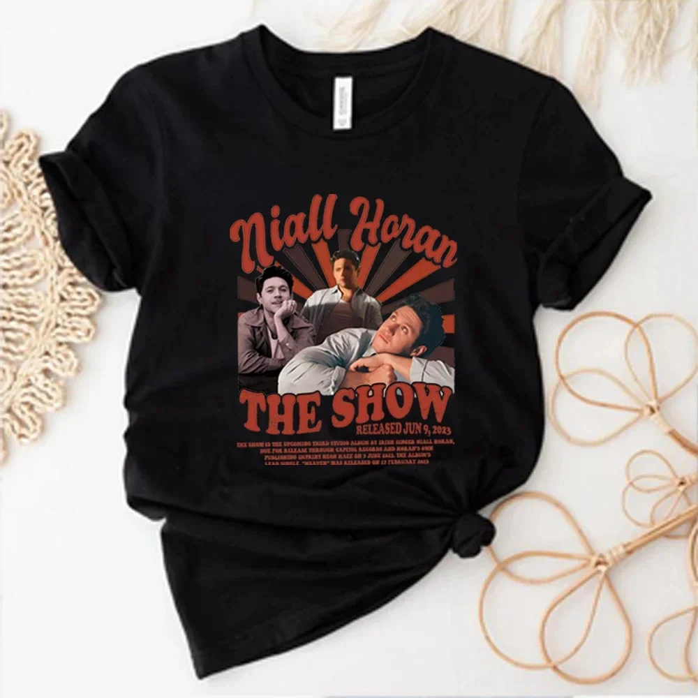 Niall Horan The Show Album T-Shirt Vintage 90s Graphic Shirt One Direction Tshirt 1D Singer Music Tee The Show Niall Tops 70202