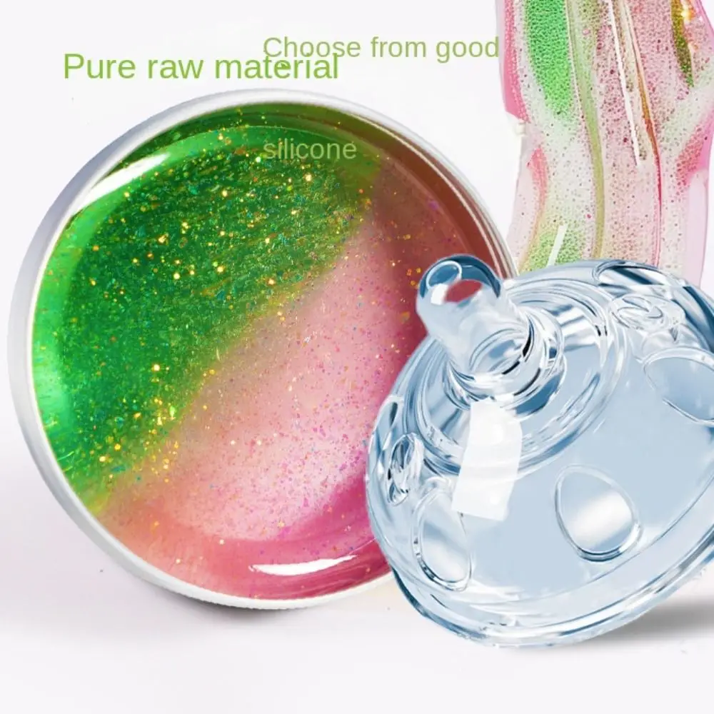 Creative Cultivation Slime Crystal Clay Non-toxic Crystal Mud Crystal Slime Toy Adhesive Rainbow Slime Crystal Puree Kids Gift