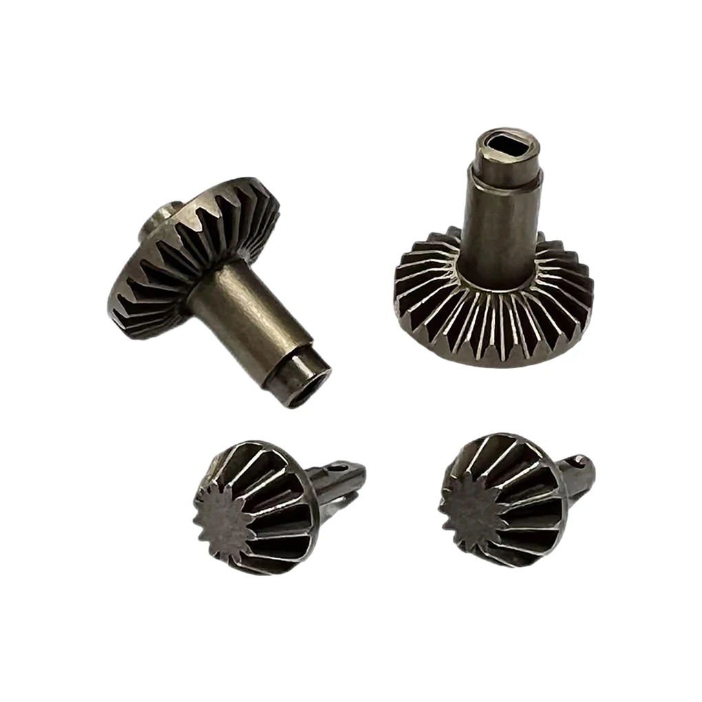 4pcs Differential Gears Differential Axle Steel For HOBBYPlUS 1/18 CR18P Rock Van RC Crawler Upgrade Parts