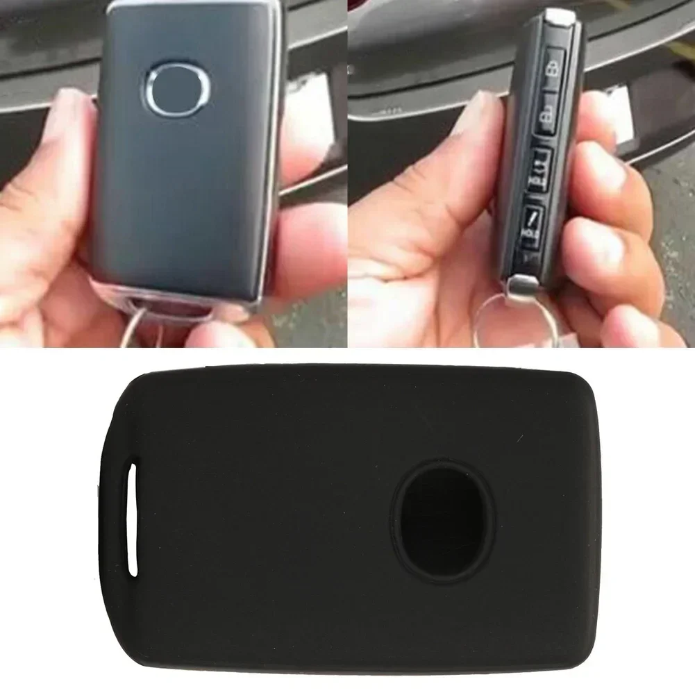 Key Fob Cover Silicone Fit For Mazda High Quality Silicone Cover Case 1pc Accessories 2019-2022 For MAZDA MX-5