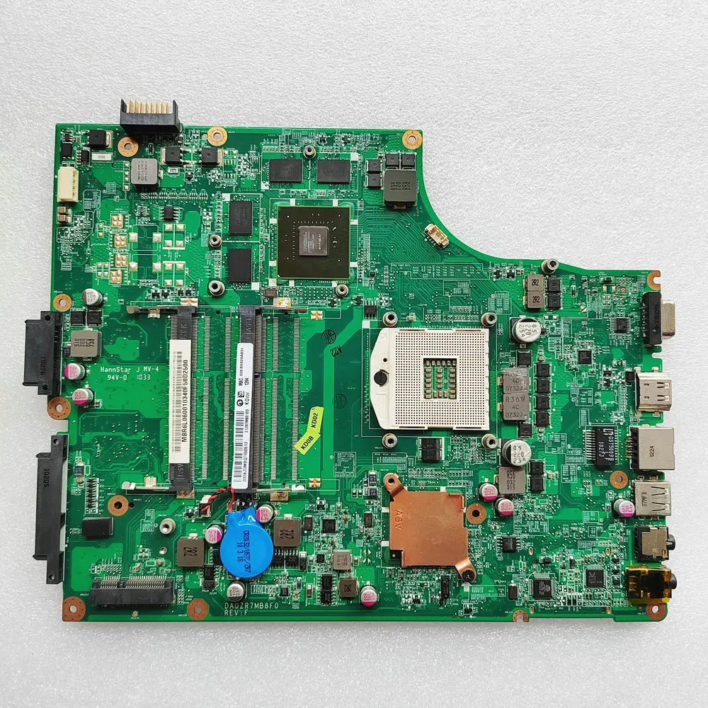 

DA0ZR7MB8D0 For Acer aspire 5745 5745G Laptop Motherboard MBR0106001 MB.R0106.001 Main board GT425M HM55 DDR3