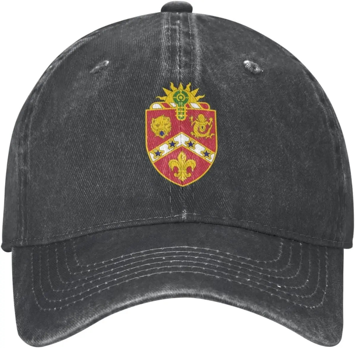 3rd Field Artillery Regiment Cowboy Hats for Men Women, Adjustable Washed Baseball Cap