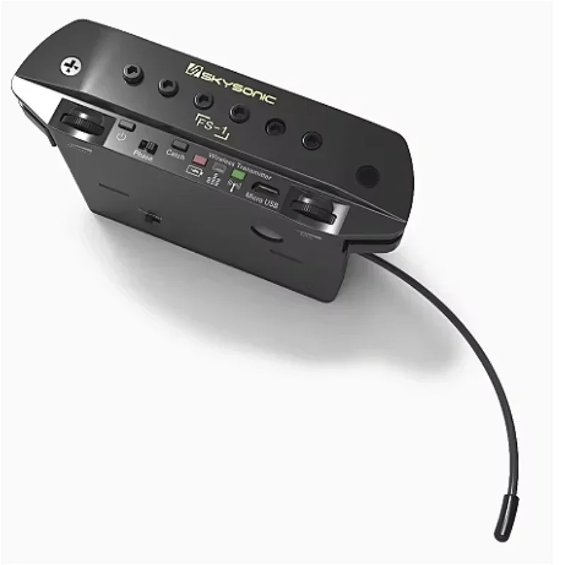 Skysonic Wireless Pickup Fs-1 Acoustic Guitar Sound Hole Pickup Free Hole Wireless Transmission Dual Pickup Guitar Pickups