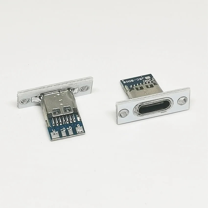USB 3.1 Type C Female Double-sided Positive Negative Plug-in Test Board With PCB Board Type-c Connector Data Charging Port