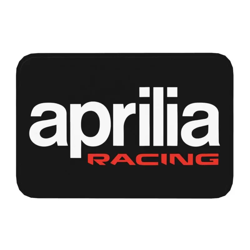 

Мотоциклетный Aprilias Racing на заказ, противоскользящий коврик для входа, кухни, ванной, двери, напольные коврики, гаражный ковер, коврик