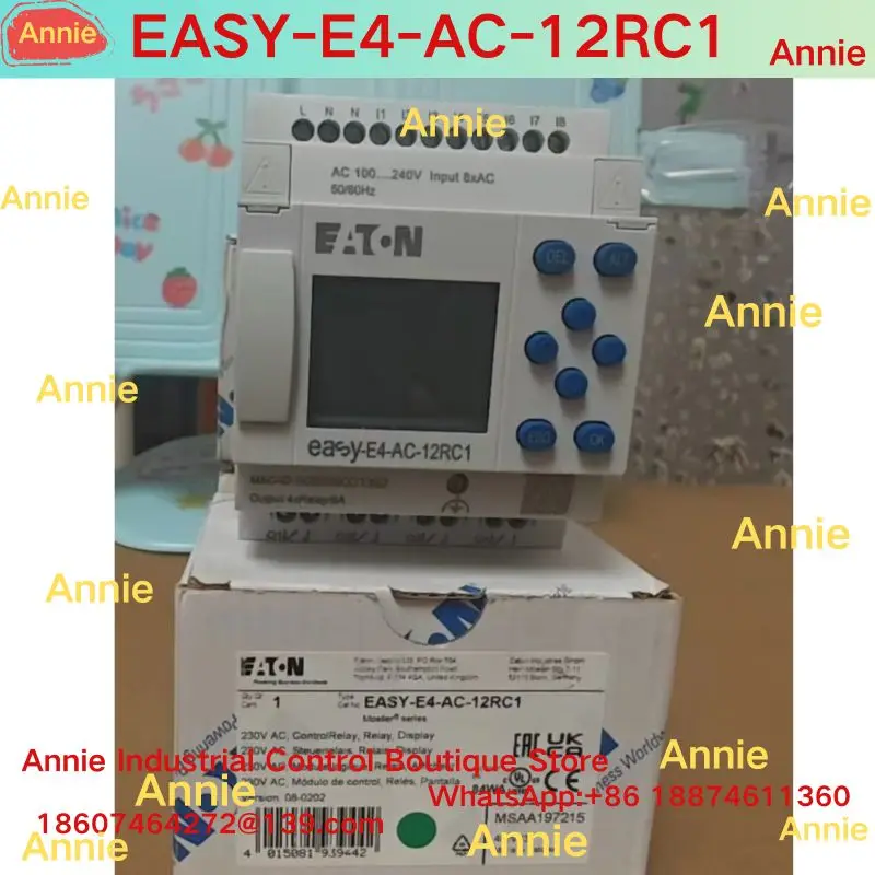 gloednieuwe EASY-E4-AC-12RC1 programmeerbare controller