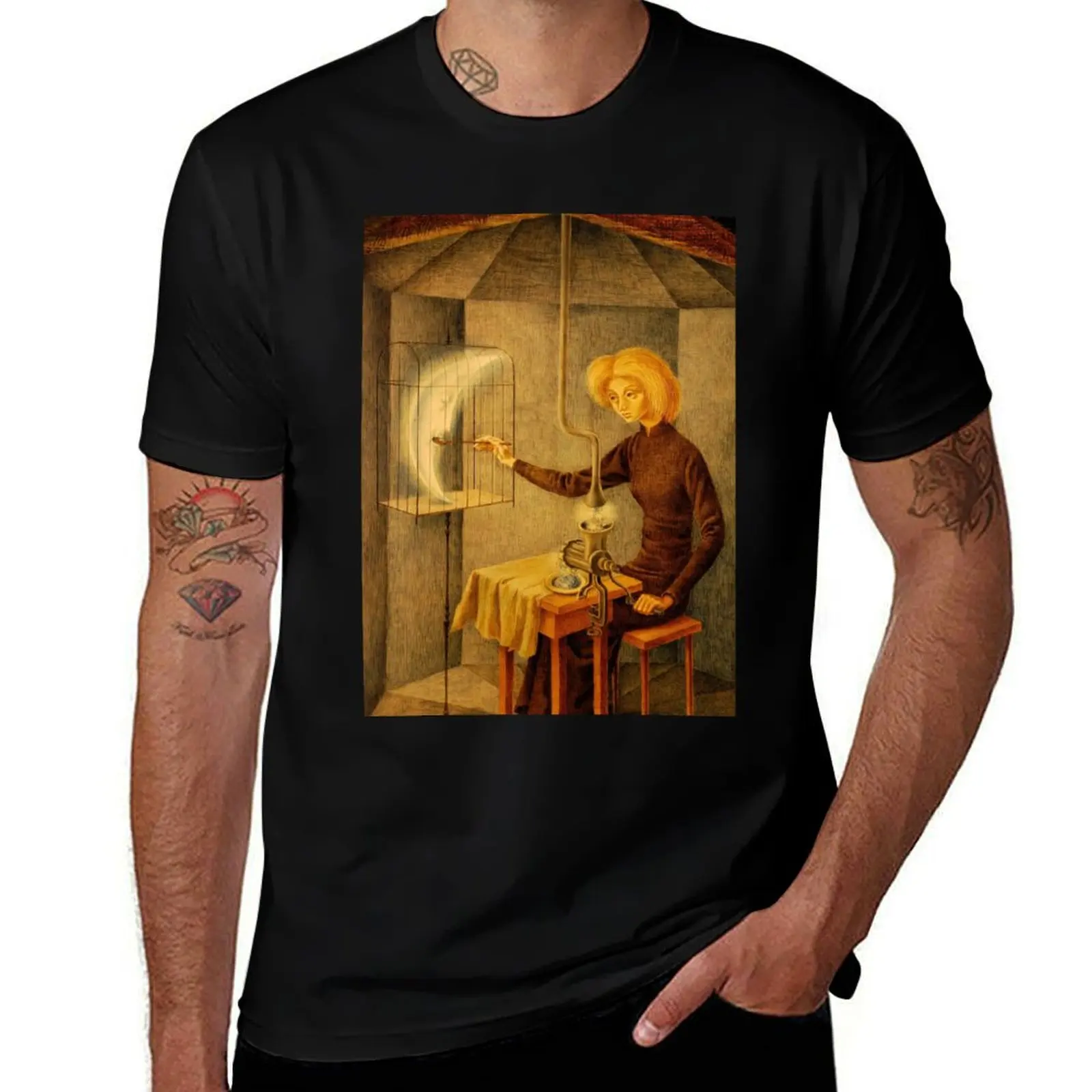 

Star Maker (Detail) by Remedios Varo T-Shirt anime tshirt man t shirt designer