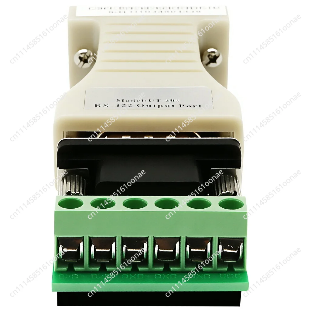 UT-202D RS232 to 422 Converter Passive Bidirectional RS422 to DB9-Pin Full Duplex Serial Port Protocol 232 Conversion
