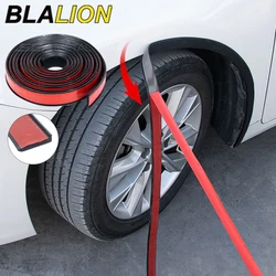 BLALION Universal Fender Flare Car Wheel Eyebrow Protector Lip Wheel-arch Trim Arch Extenders Decorative Scratch Proof Rubber