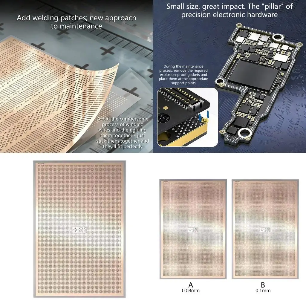 Copper AntiExplosion Solder Pad Explosionproof Gasket For Safe Motherboards Repair Electronics Welding high quality