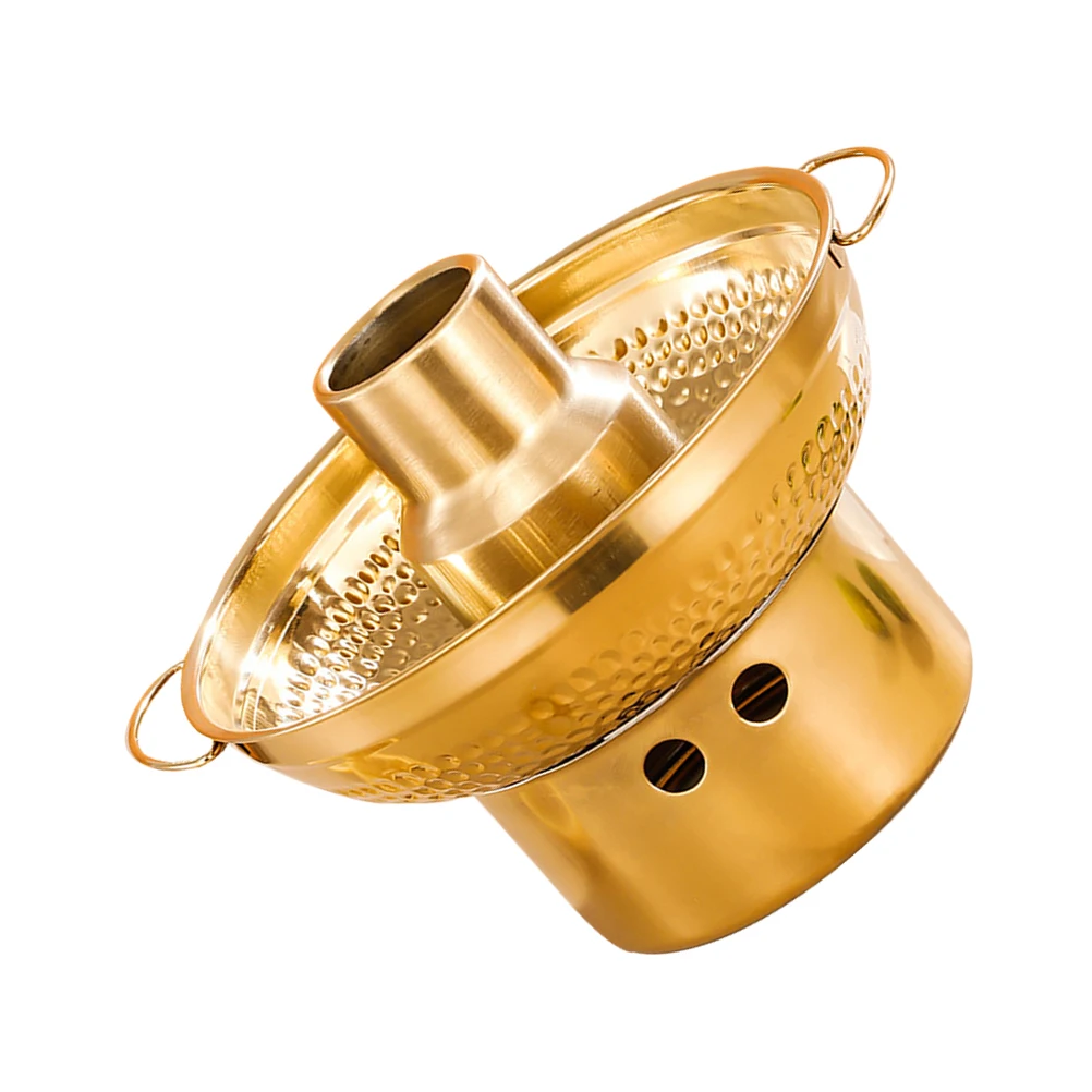

Stainless Steel Dessert Hotpot with Lids Spicy Food Cooking Pot Family Restaurant Kitchen Supply Efficient Heat