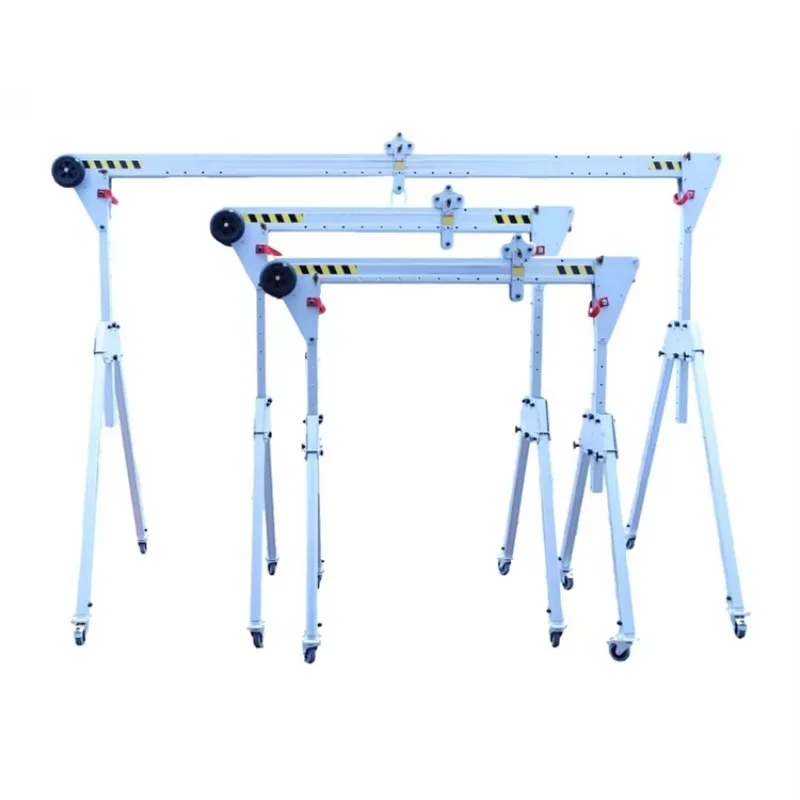 

Aluminium Mini Portable Mobile Gantry Crane 0.5ton 1ton 2ton 3ton 5ton Foldable Portable Gantry Crane