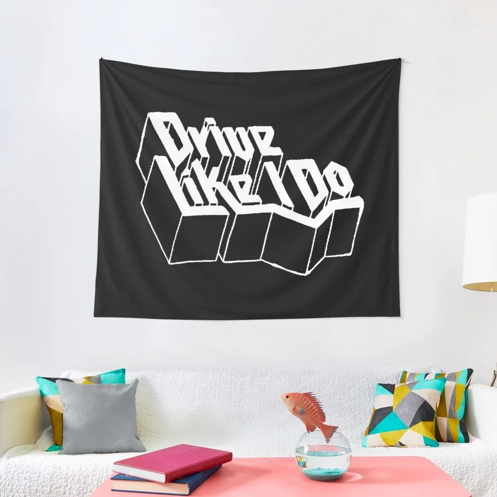 

drive like i do Tapestry Anime Decor Cute Room Things Tapestry