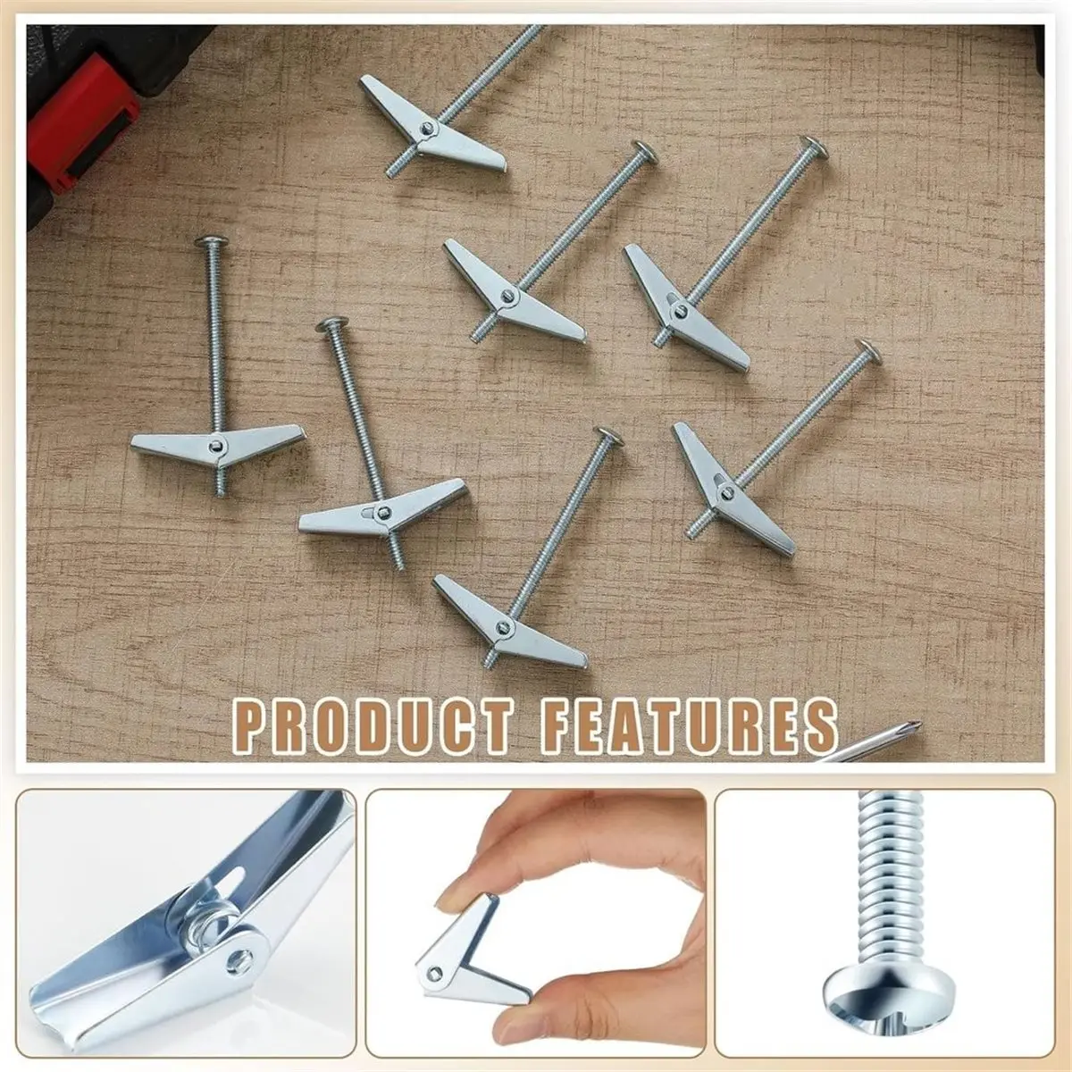 100 Pcs 1/8