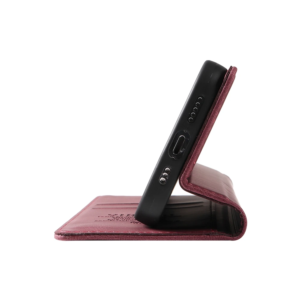 Magnetische Leder-Geldbörsen-Flip-Cover für Samsung Galaxy S25 S24 S23 S22 S21 S20 S10 S9 S8 S7 FE Plus Pro Ultra Edge | Premium-Gehäuse – Detail 5
