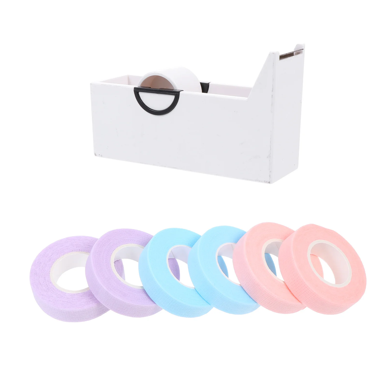 1 セットまつげテープカッター付き接着パッチまつげエクステンショングラフト美容サロン使用通気性敏感肌安全なメイクアップ