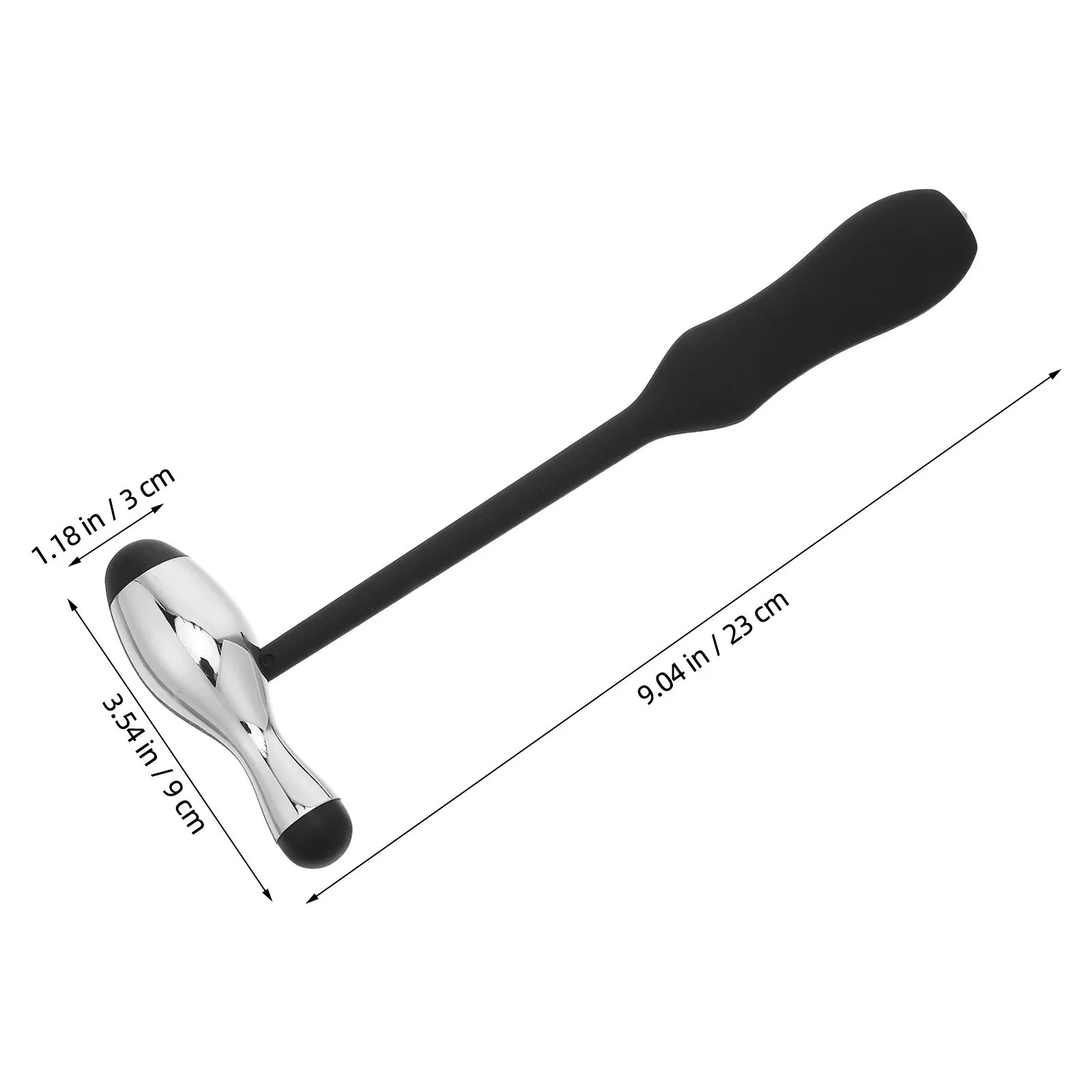 2Pcs Reflex Hammer Diagnostic Percussion Tool Ergonomic Handle for Clinic Hospital Neuro Examination Portable