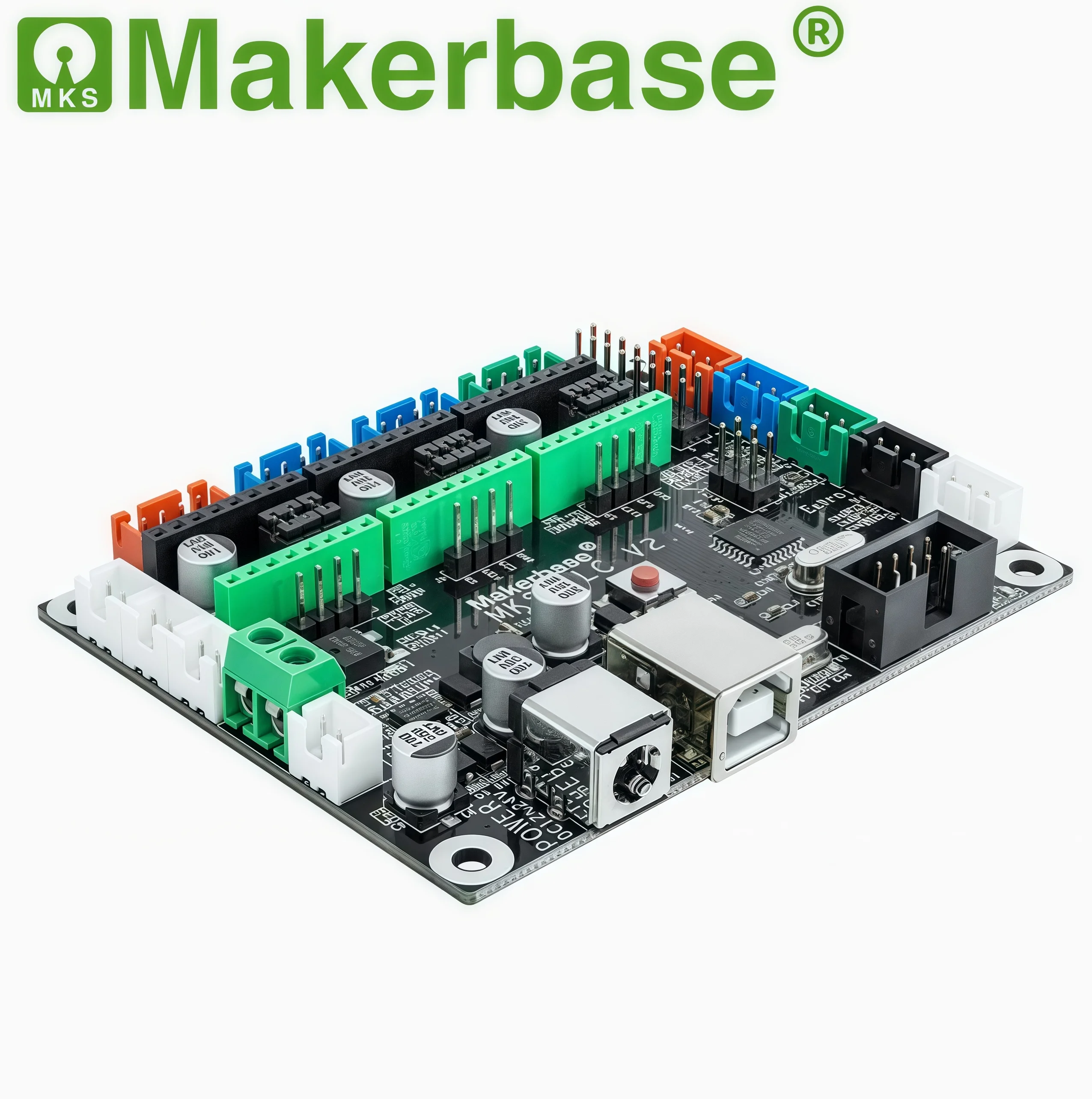 La carte de commande principale Makerbase MKS DLC prend en charge les machines d'écriture, la gravure CNC, la gravure laser GRBL