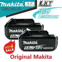 100% Original Makita 18V 6.0Ah Rechargeable Battery ,For Makita BL1830 BL1830B BL1840 BL1840B BL1850 BL1850B Power Tools Battery
