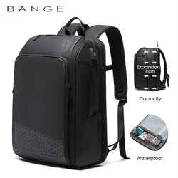 Bange-Mochilas de Negócios para Homens e Mulheres, Anti-Roubo, Anti-Roubo, Grande Capacidade, Bolsas de Bagagem de Luxo, Mochilas para Laptop,