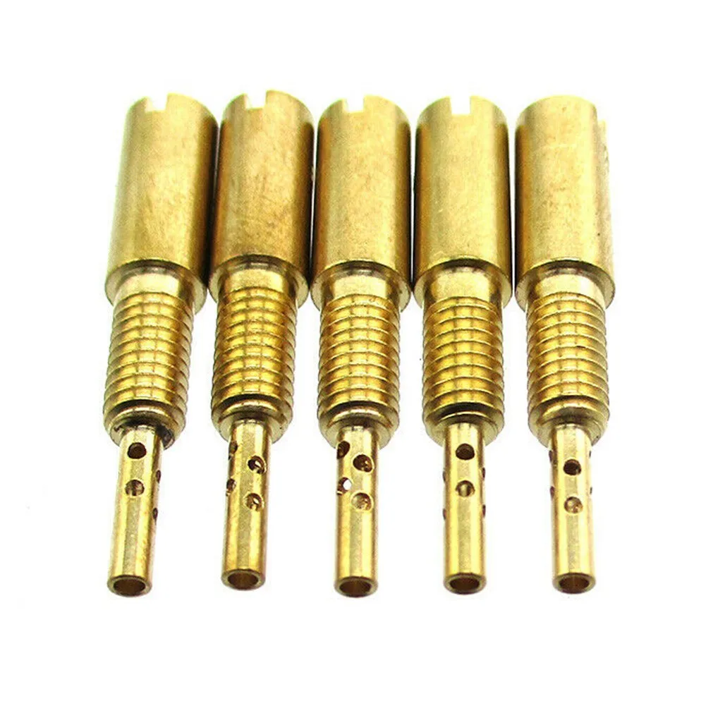 #30-32.5-35-37.5-40 for pilot Jet 5 PCS For Mikuni Carb for hs for hsr VM28/486 Replacement High Quality Brand New
