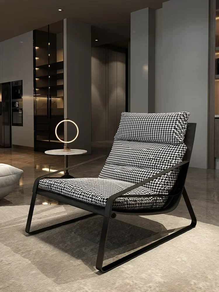 Leisure Chair Single Sofa Half Lying Easy Chair Armchair Modern Minimalist