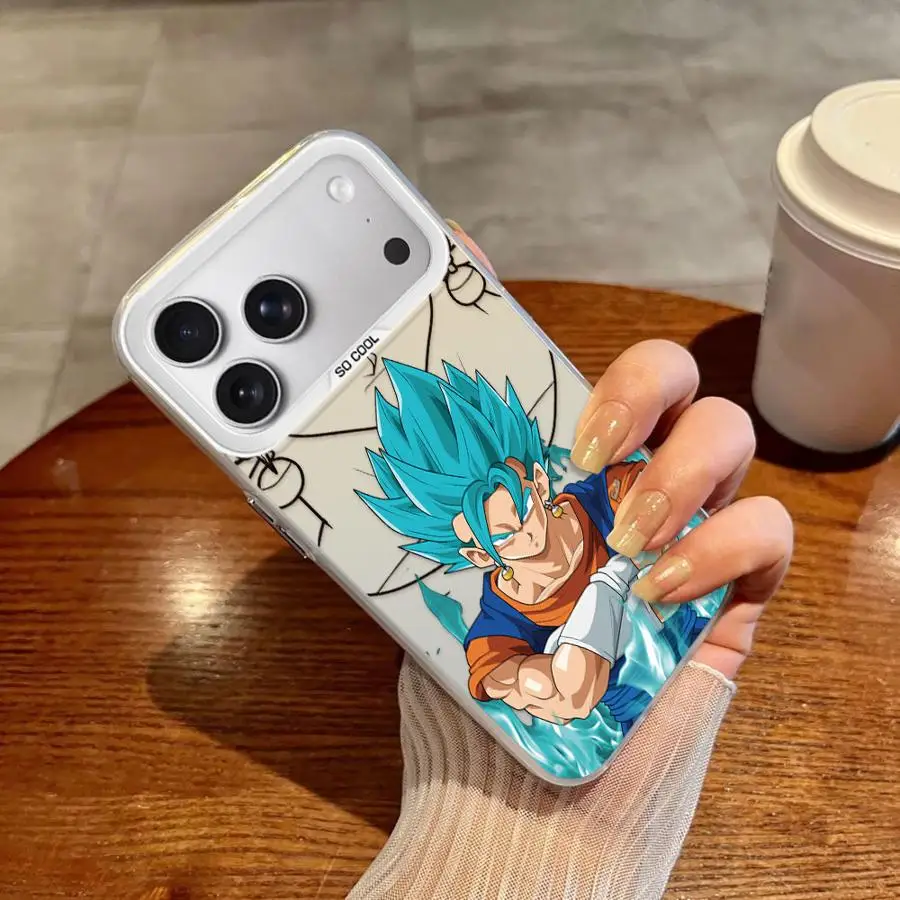 Sick GokuS VegitoS DragonS BallS Phone Case For iPhone 17 17e 16e 16 15 14 13 12 11 mini Pro Max Air Plus Anti Fall Matte Cover view 5