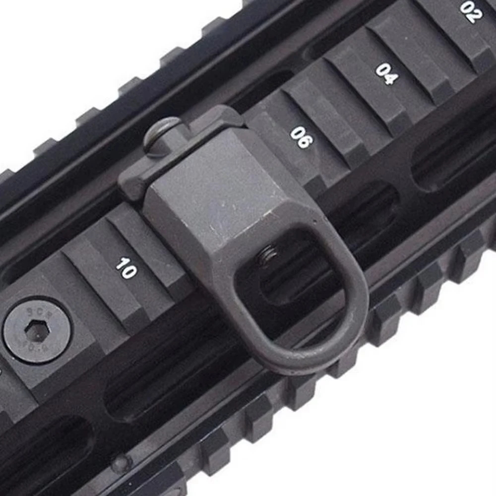 Taktyczna klamra RSA GBB QD Sling Steel Mount Airsoft Rifle Fit 20mm Picatinny Weaver Rail Akcesoria do broni myśliwskiej