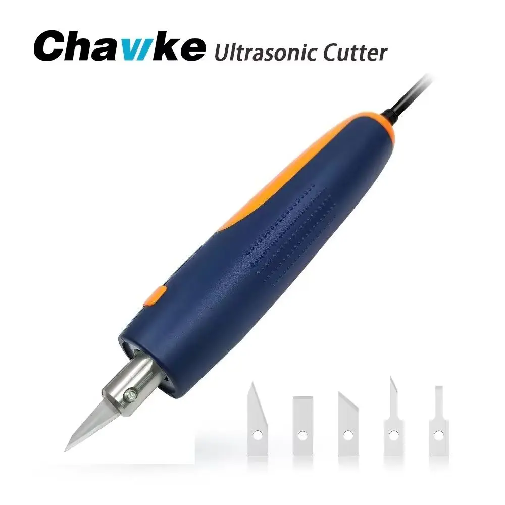 High-Quality 65W Ultrasonic Cutter Knife 40kHz Vibration Frequency Carving 3D Print Deburr Multi-blade Handwork Tool