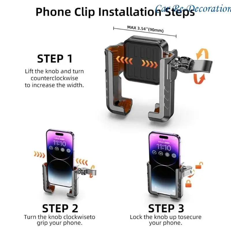 

R58D Motorcycle Phone Mount Quick Leleases Antishakebike Phone держатель телефона для велосипедов для крепления телефона для для