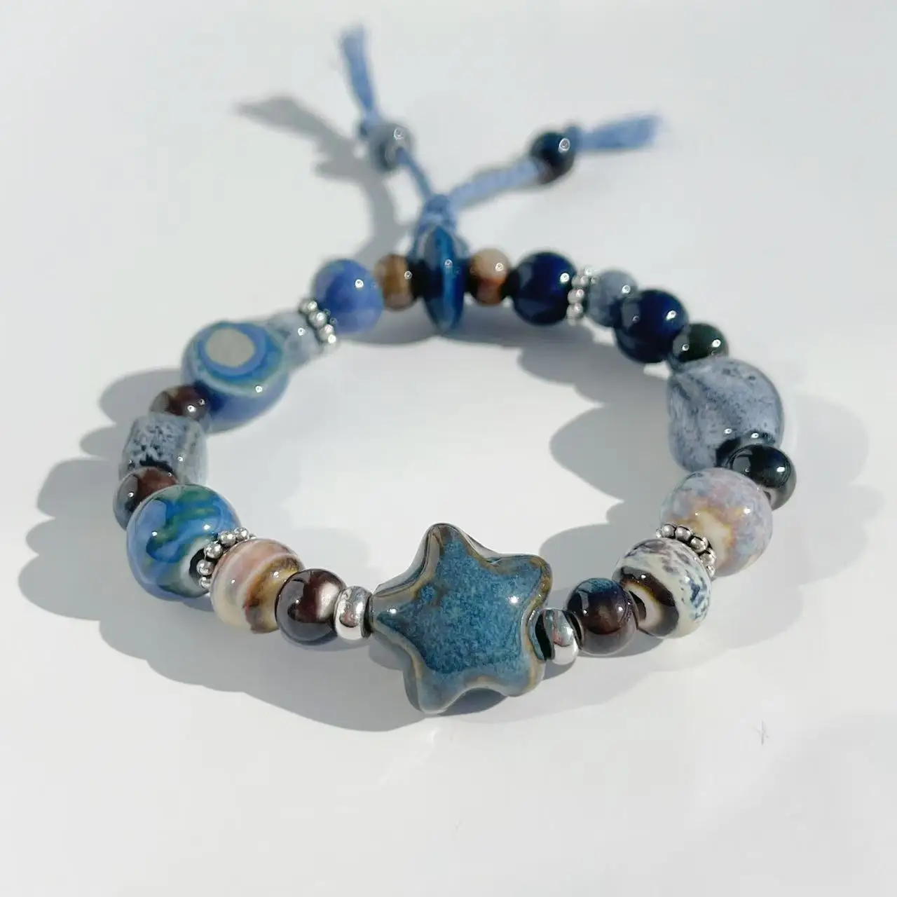

ceramic bracelet Boho Adjustable Beach Jewelry pulsera mujer gifts браслет из бисера