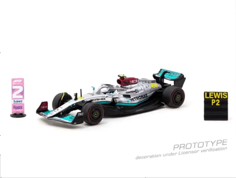 Tarmac Works 1:64 F1 W13 E Performance Sao Paulo Grand Prix 2022 Diecast Model Car