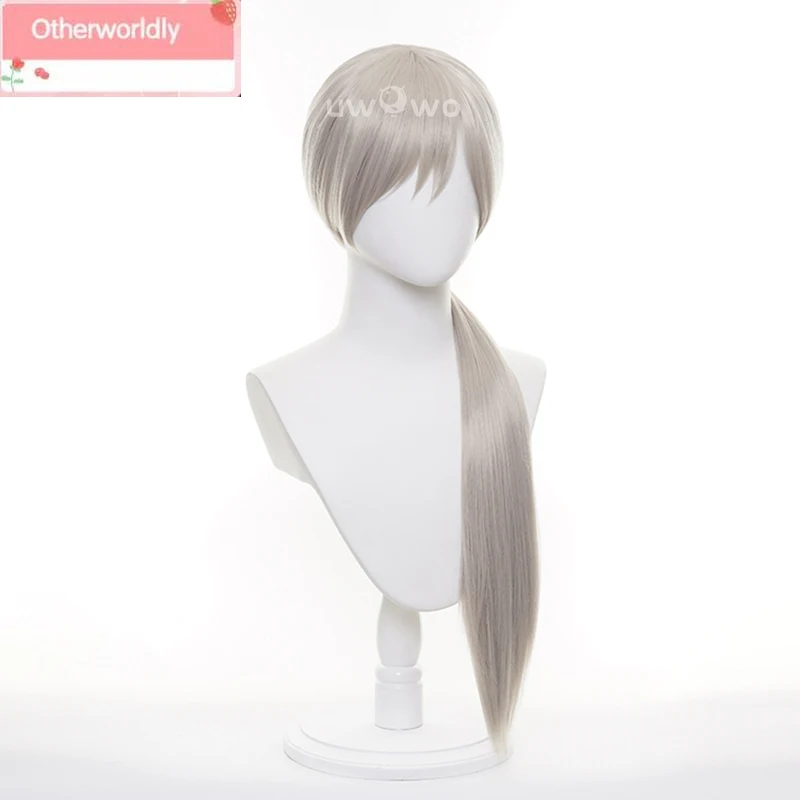 Perruque de Cosplay de l'Anime Quan Xii pour Homme, Cheveux Courts Noirs, Kuan Xi