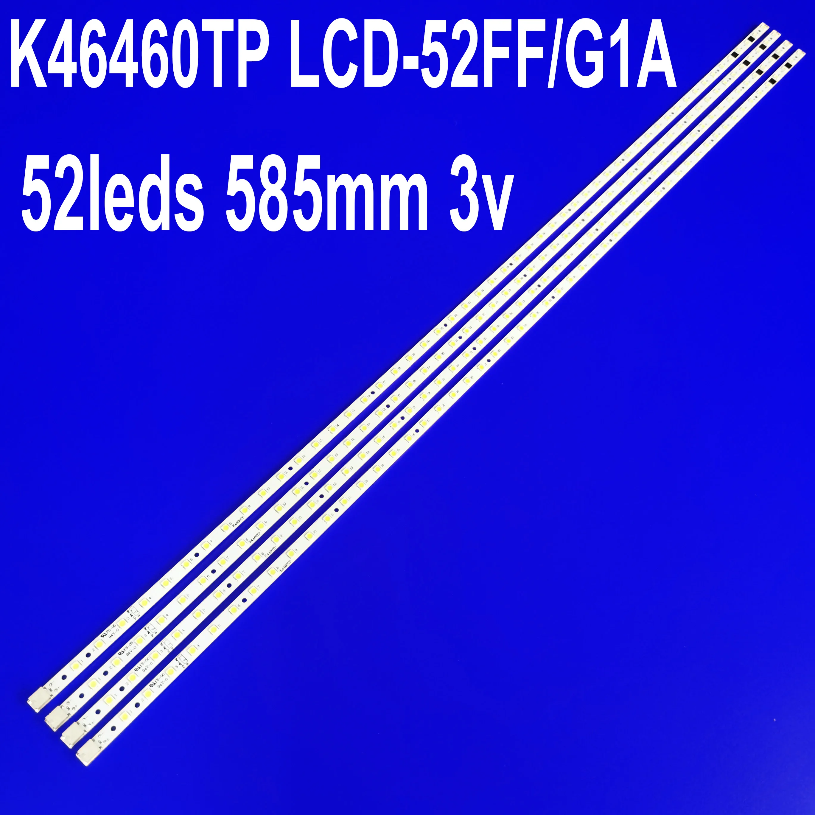 

Светодиодная лента подсветки для 52-дюймового телевизора K4460TP A0063 S0062DN LCD-52FF1A LK520D3LWA2Z LCD-52FG1A RUNTK4460TPZZ