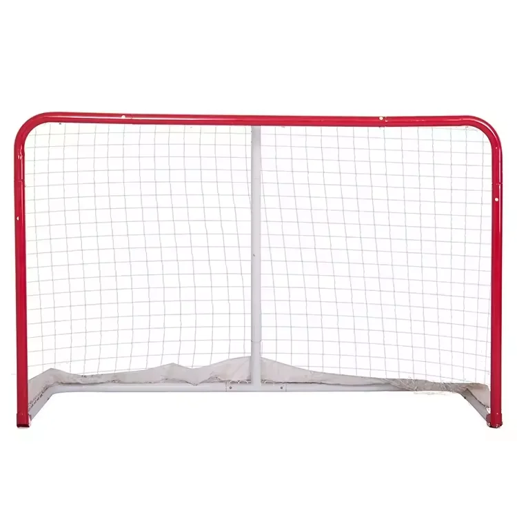 

Customized Logo Color Competition Standards Sport Net Hockey Net Removable Portable Ice Hockey Door Goal